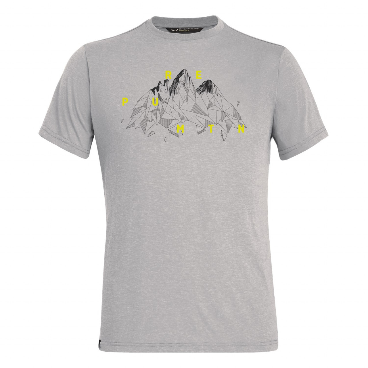 Camisetas Hombre Chile - Salewa Illustration Dri-Release® - Gris - VLJD-64870